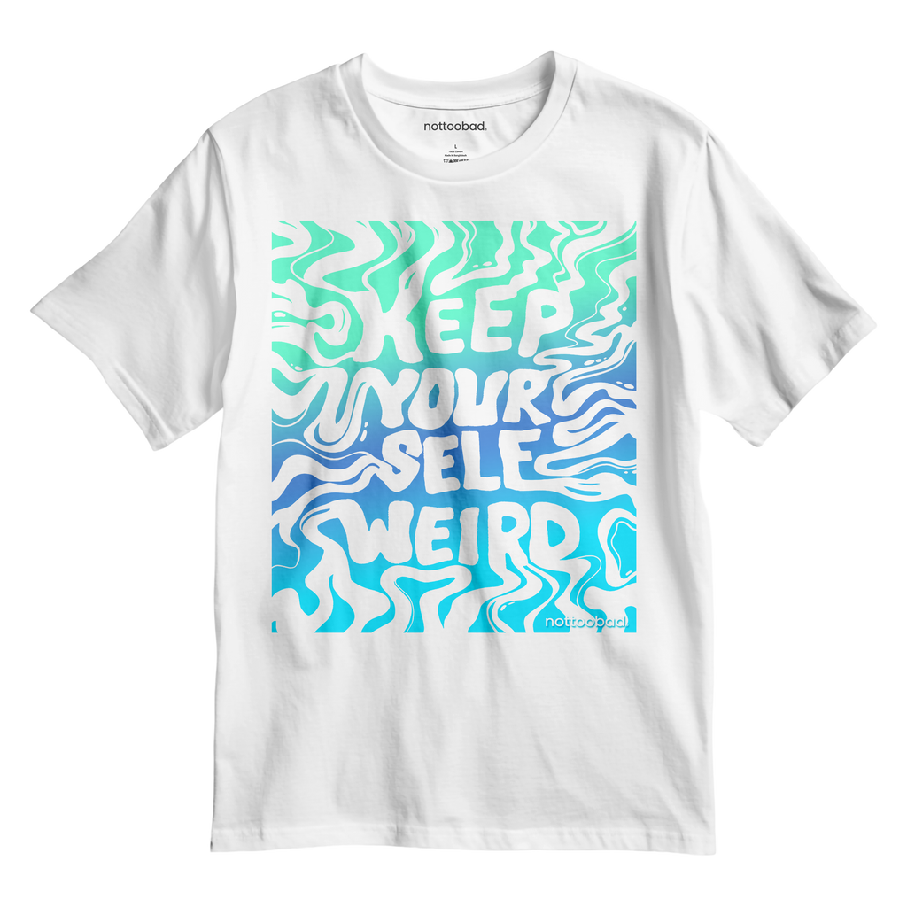 Keep It Weird. Keep Your Way. – nottoobad® Cotton T-Shirt