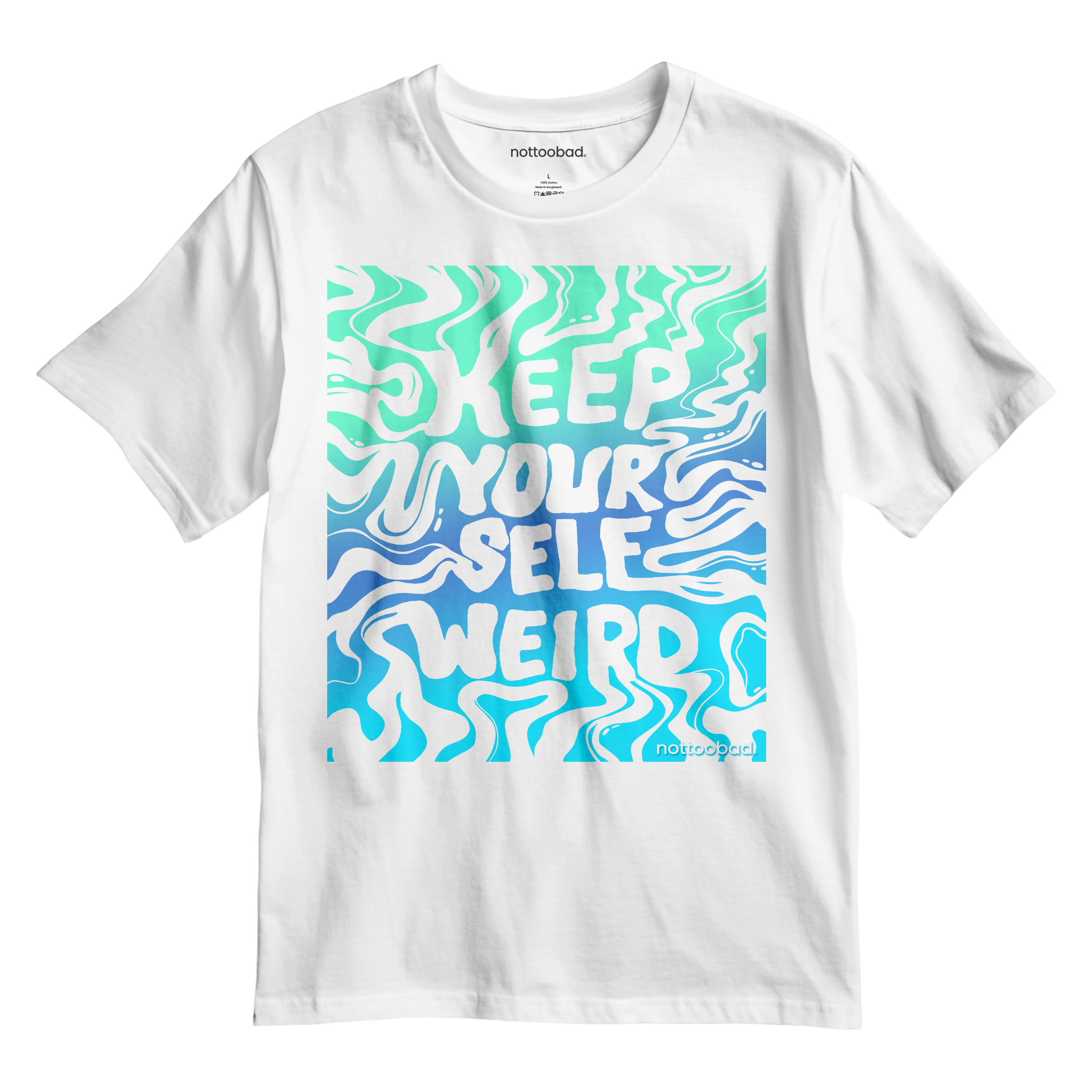 Keep It Weird. Keep Your Way. – nottoobad® Cotton T-Shirt