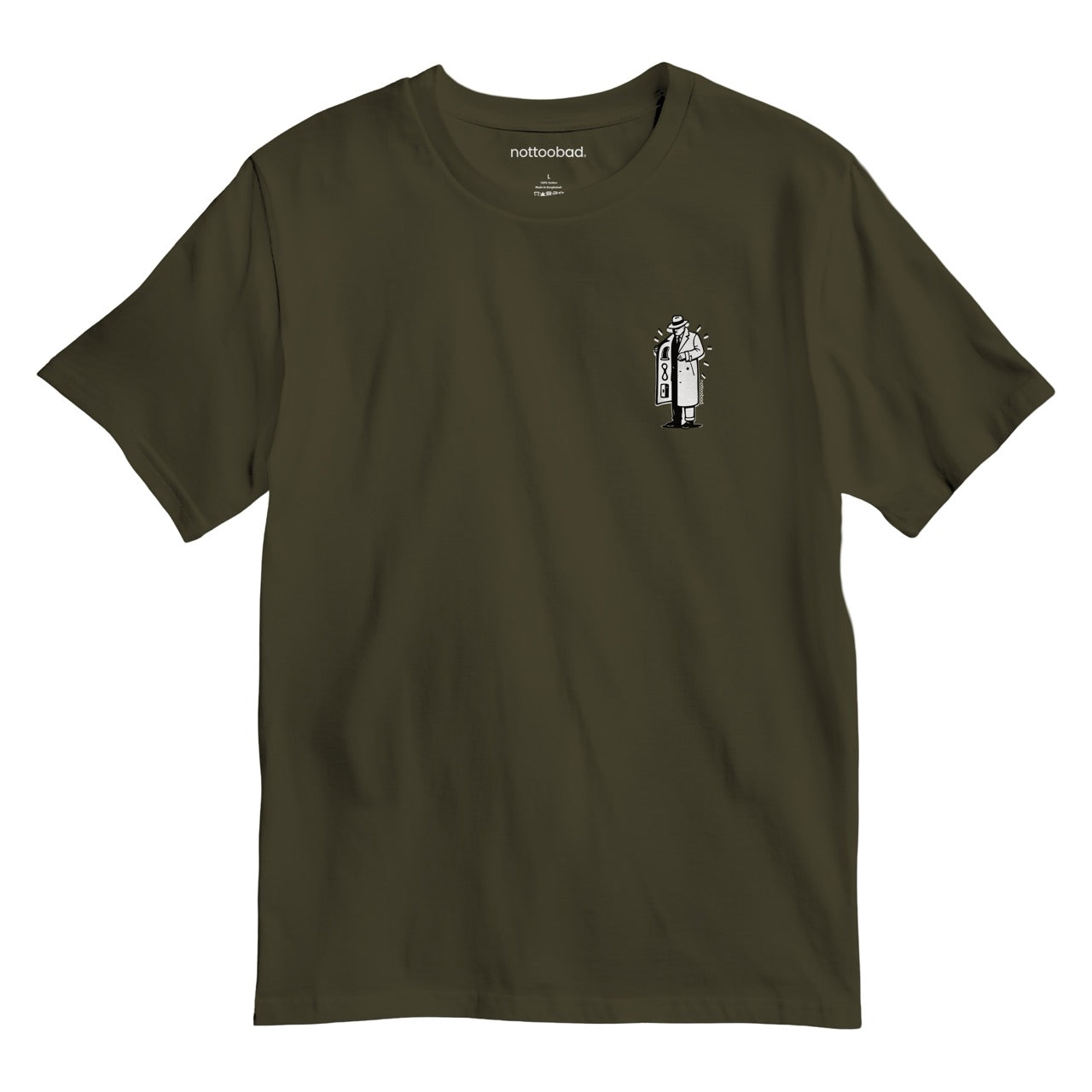 Support The Locals – nottoobad® Cotton T-Shirt