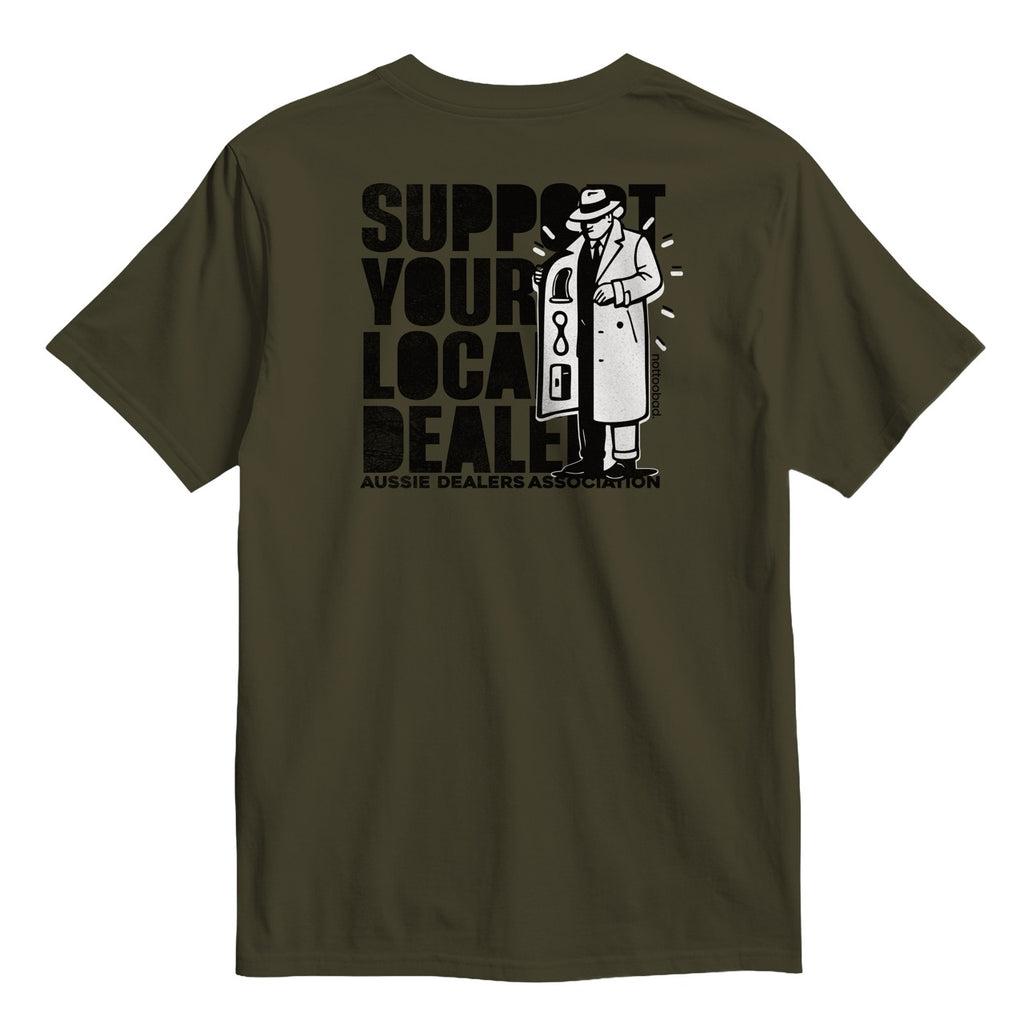 Support The Locals – nottoobad® Cotton T-Shirt