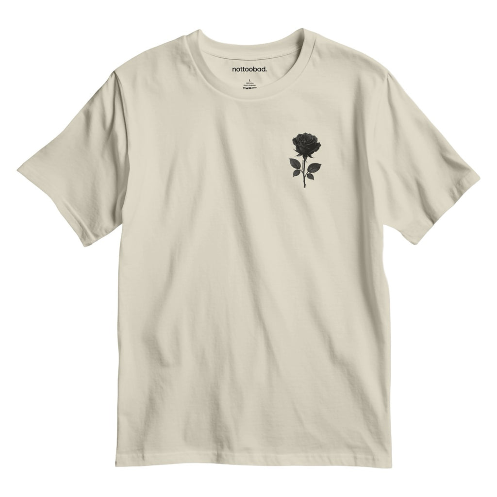 Dark Rose Mood – nottoobad® Cotton T-Shirt