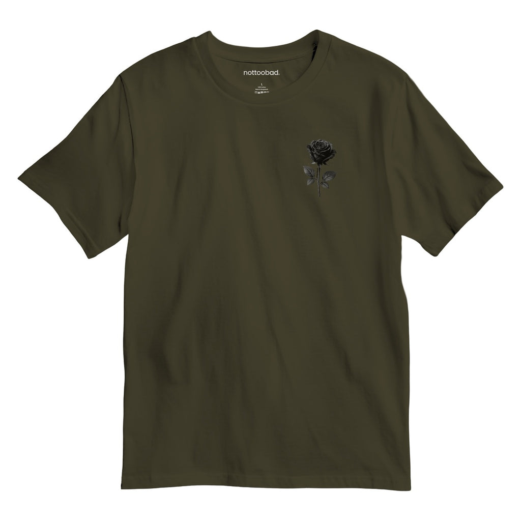 Dark Rose Mood – nottoobad® Cotton T-Shirt