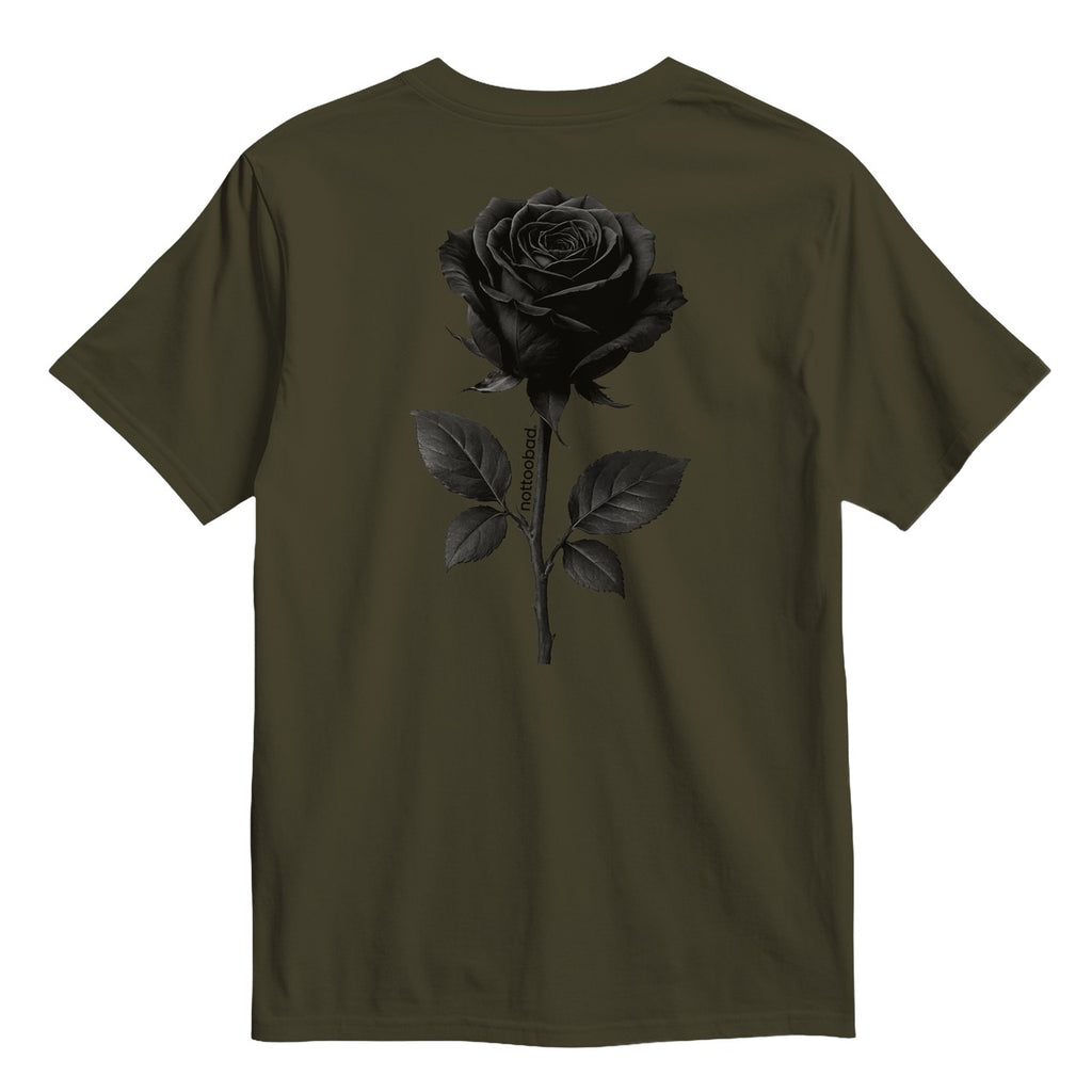 Dark Rose Mood – nottoobad® Cotton T-Shirt
