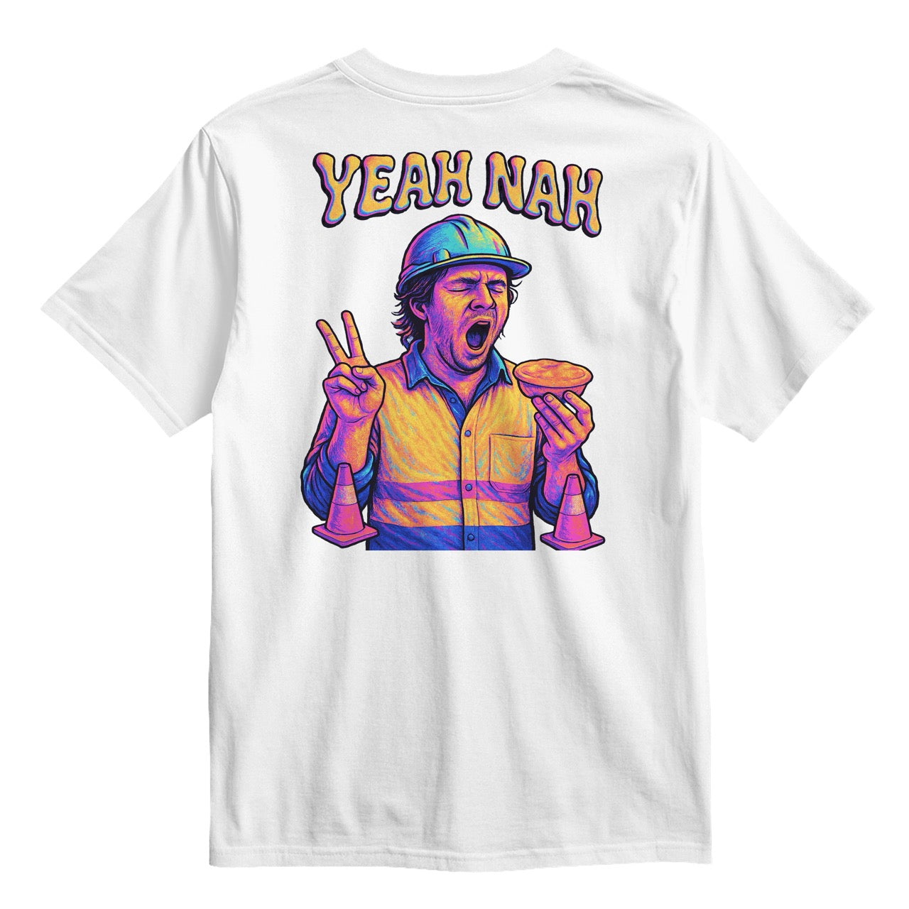 Yeah Nah Energy Tee – nottoobad® Cotton T-Shirt