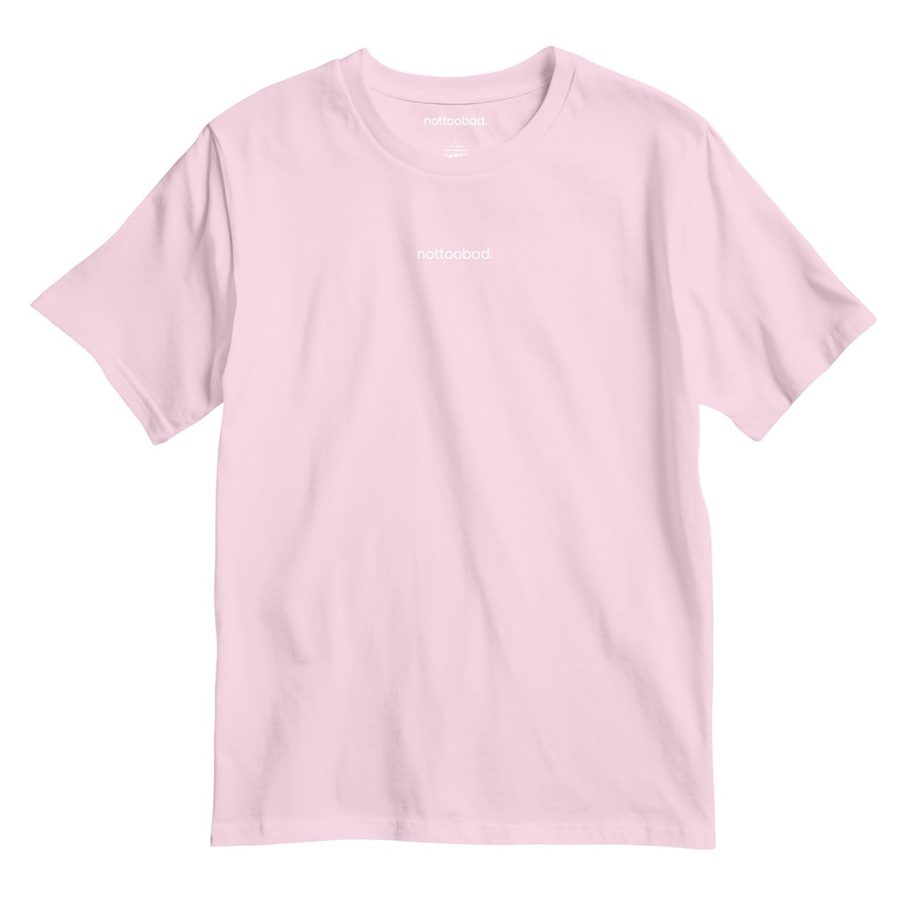 nottoobad® Chest Logo Classic Tee – nottoobad® Cotton T-Shirt