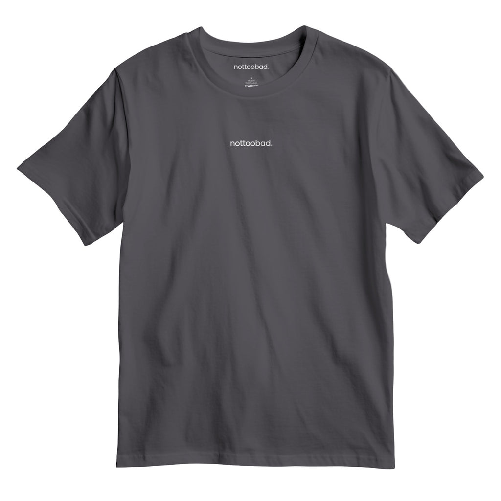 nottoobad® Chest Logo Classic Tee – nottoobad® Cotton T-Shirt