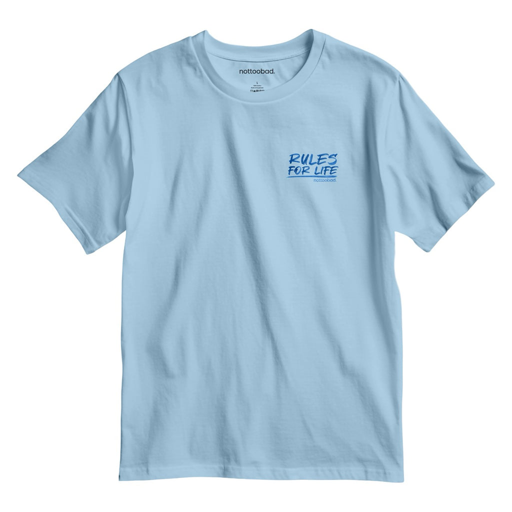 Rules For Life Tee – nottoobad® Cotton T-Shirt