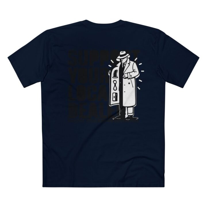 Support The Locals – nottoobad Heavy Weight Cotton T-Shirt - Image 6