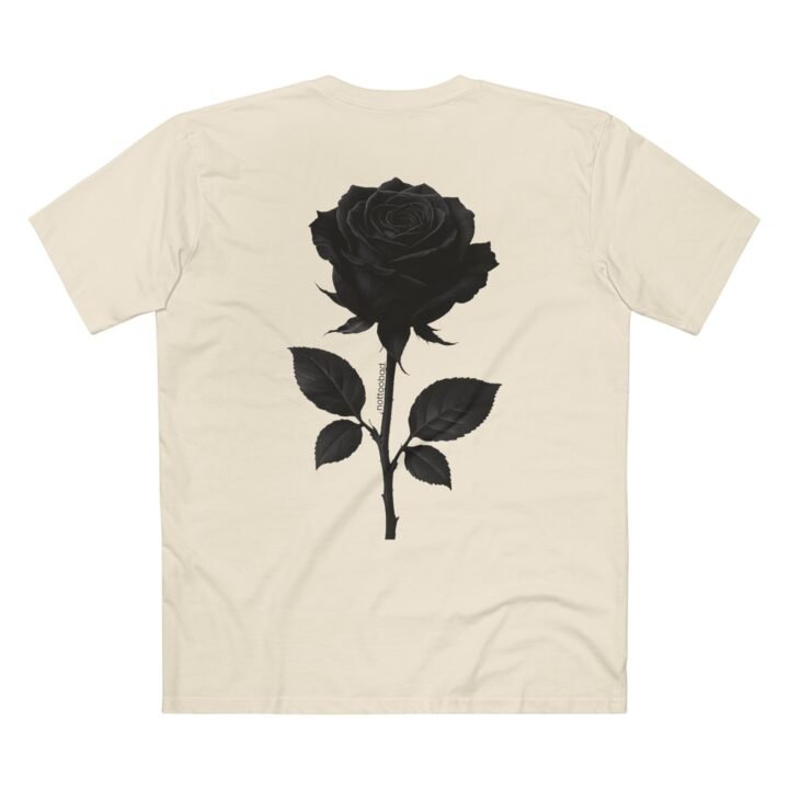 Dark Rose Mood – nottoobad Heavy Weight Cotton T-Shirt - Image 2