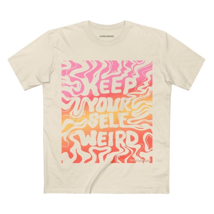 Keep It Weird. Keep Your Way. – nottoobad Heavy Weight Cotton T-Shirt - Image 3
