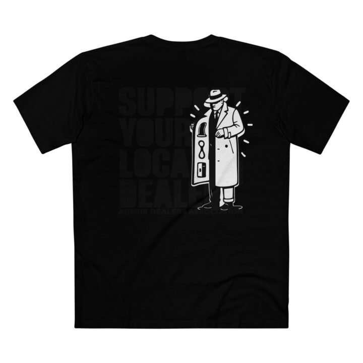 Support The Locals – nottoobad Heavy Weight Cotton T-Shirt - Image 4