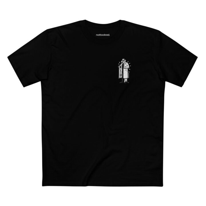 Support The Locals – nottoobad Heavy Weight Cotton T-Shirt - Image 3