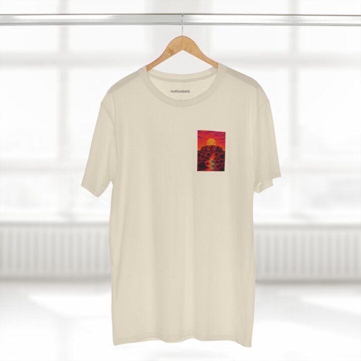Uluru Vivid Sunset – nottoobad Heavy Weight Cotton T-Shirt - Image 10