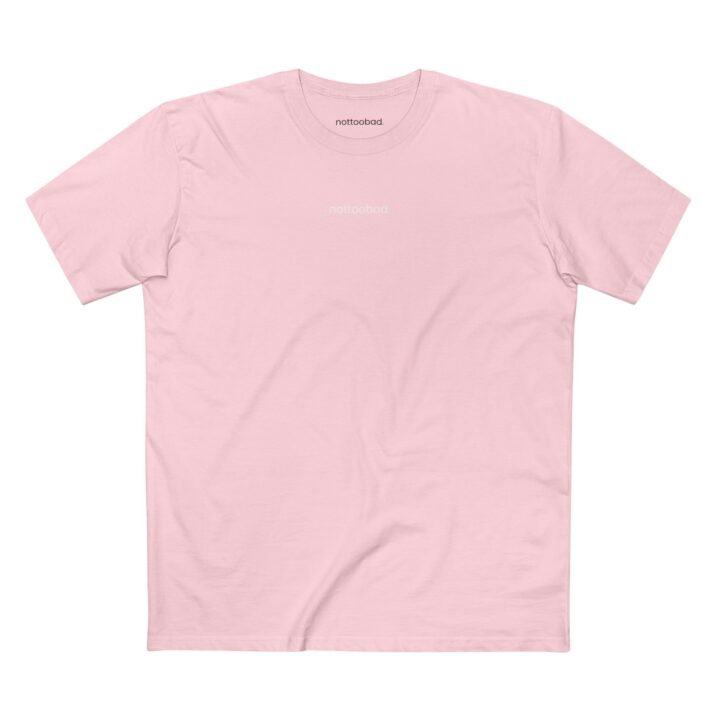 noottoobad Chest Logo Classic Tee – nottoobad Heavy Weight Cotton T-Shirt - Image 13