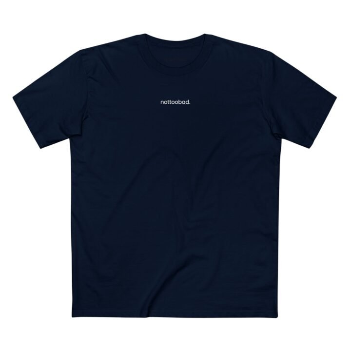noottoobad Chest Logo Classic Tee – nottoobad Heavy Weight Cotton T-Shirt - Image 11