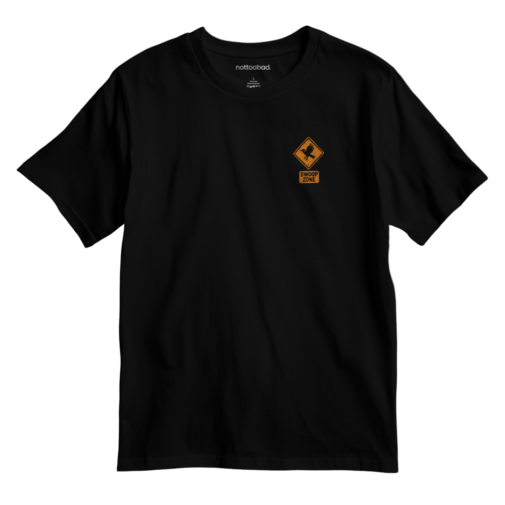 swoop zone – nottoobad heavy weight cotton t shirt