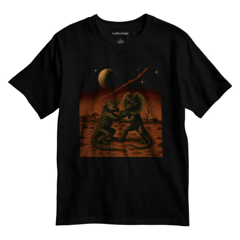 outback battle – nottoobad heavy weight cotton t shirt